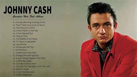 Johnny Cash Greatest Hits Best Songs Of Johnny Cash Johnny Cash Country Songs Full Album