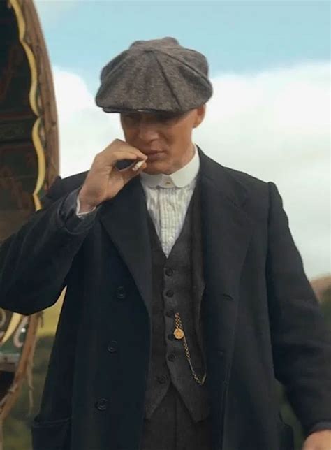 Thomas Shelby Peaky Blinders Charcoal Tweed Suit Made To Measure