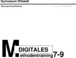 Digitales Methodentraining Gymnasium Ohlstedt