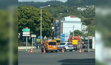 Accident à Saint Denis un blessé grave après une collision entre une