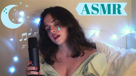 ASMR CANTANDO CANCIONES TRISTES EN ESPAÑOL PARA DORMIR Y LLORAR