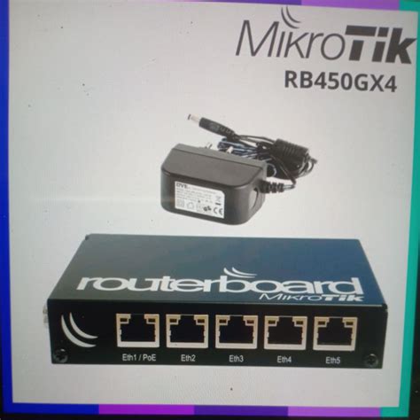 Jual Mikrotik RB450Gx4 Router Indoor RB 450GX4 RB 450GX4 Rb450gx4