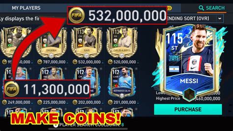 HOW TO MAKE MILLIONS OF COINS EASILY IN FIFA MOBILE 23 DO THIS YouTube