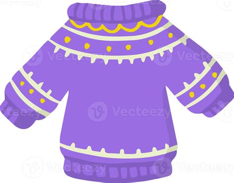 Hand Drawn Christmas Sweater Illustration 12230480 Png