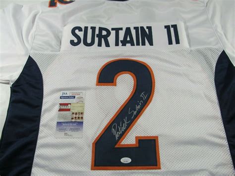 Patrick Surtain II Denver Broncos Signed Autographed Custom Pro Style