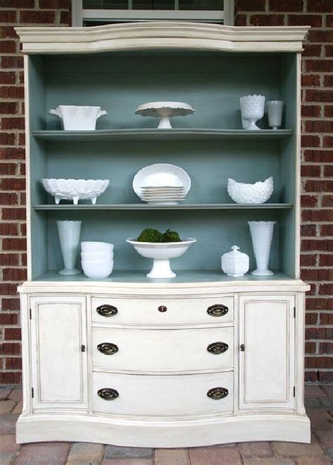 Most Beautiful Antique China Cabinet Makeover Ideas 37 Refurbished