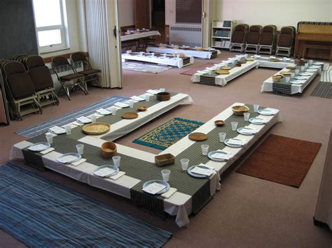 Redeemer Of Israel A Triclinium Passover 2012 Low Tables Table Seder