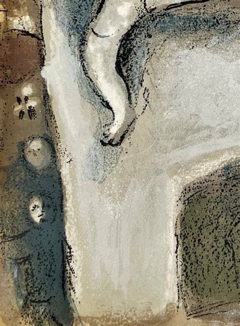 Marc Chagall David Saved By Michal With Nude Lithograph For Sale At Pamono