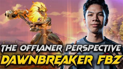 7 33E PATCH FBZ DAWNBREAKER THE OFFLANER PERSPECTIVE DOTA 2 PRO