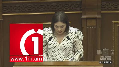 Սրբուհի Գալյանի ելույթը ԱԺ 08.05.2020 - YouTube