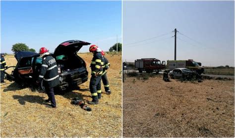 Foto Patru Persoane Transportate La Spitai Dup Un Impact Puternic