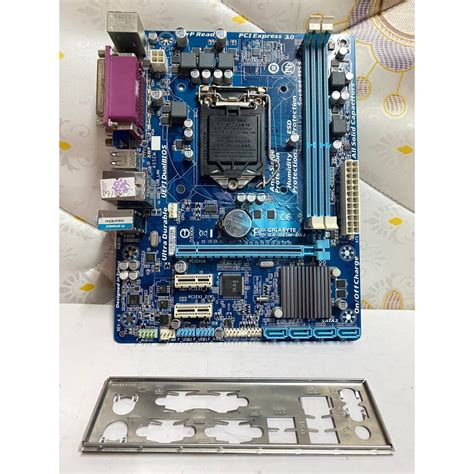 Mainboard Gigabyte Ga H M Ds Rev Socket Shopee Thailand