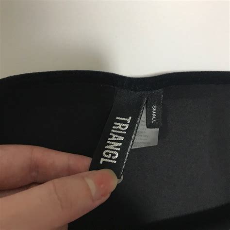 Triangl Velvet Bikini Bottom Women S Fashion Swimwear Bikinis