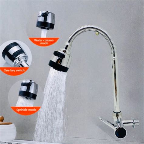 Jual Kran Dapur Keran Angsa Kitchen Faucet Tembok Wall Flexible