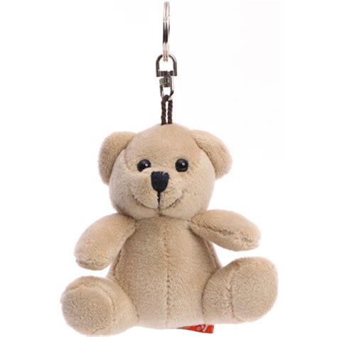 Porte Cl S Ours En Peluche Beige Mat Riau Polyester Rembourrage