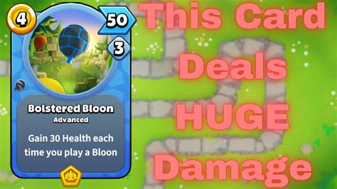 This Card Has Infinite Combos Bloons Card Storm Youtube