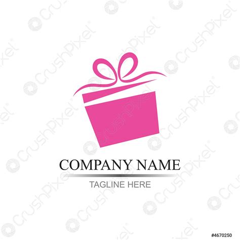 Gift Logo Simbol Desain Template Vektor Stock Vector 4670250 Crushpixel