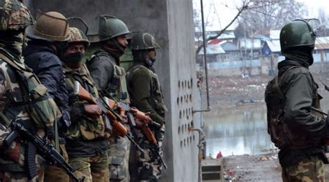 Encounter Breaks Out In North Kashmirs Sopore India News The Indian Express