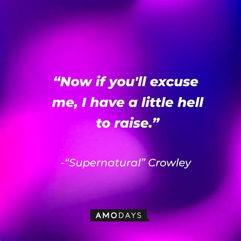 Supernatural Crowley Quotes That Channel Your Wicked Persona