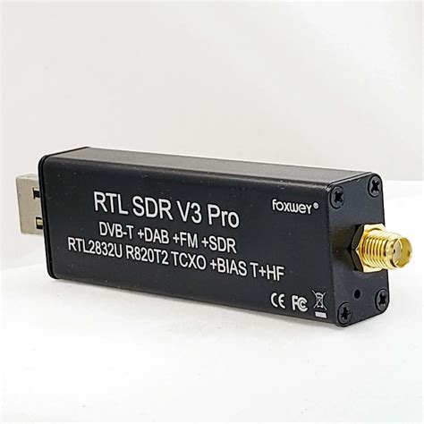 RTL SDR Receiver V3 Pro With Chipset RTL2832 RTL2832U R820t2 For Ham Radio