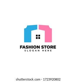 Fashion Store Logo Design Template Stock Vector (Royalty Free ...