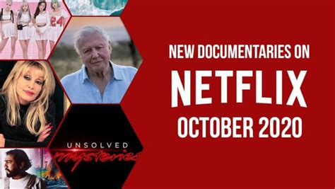 New Documentaries Coming to Netflix in October 2020