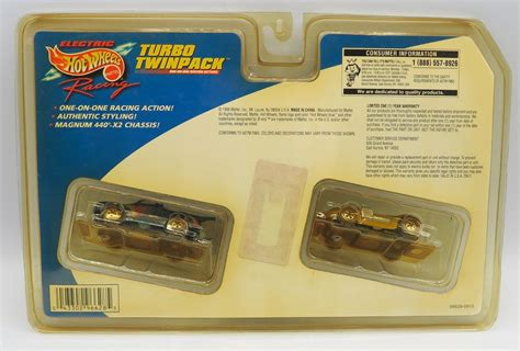 Mattel Hot Wheels Electric Racing Turbo Twinpack Twin Mill Custom