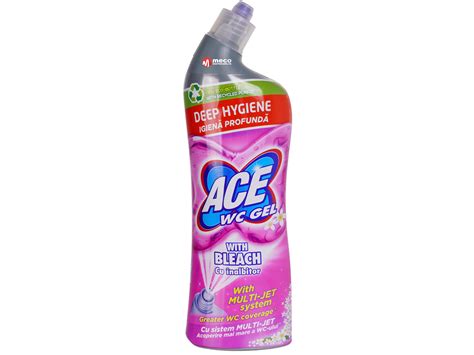 Detergent Gel Pentru Wc Ace 700ml With Bleach Mertecom Ro