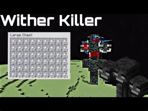 Easy Wither Killer For Minecraft Bedrock Simple Wither Killer