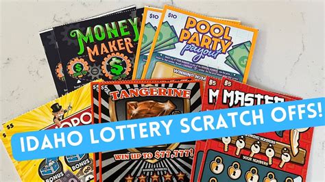 100 Idaho Lottery Scratch Off Session Youtube