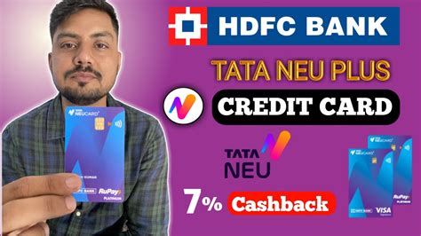 HDFC Tata Neu Plus Credit Card Full Details Tata NEU Plus HDFC Credit