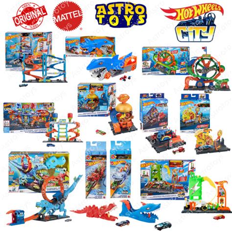 Jual Track Hot Wheels City Downtown Explorer Jalanan Mobil Hotwheels Fuel Station Kota