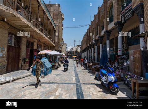 Rashid street, Old town of Baghdad, Iraq Stock Photo - Alamy