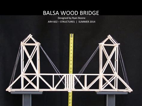 Designs Eye: Balsa Wood Bridge Structural Test