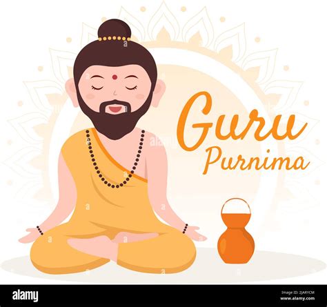 Happy Guru Purnima Of Indian Festival To Spiritual And Academic