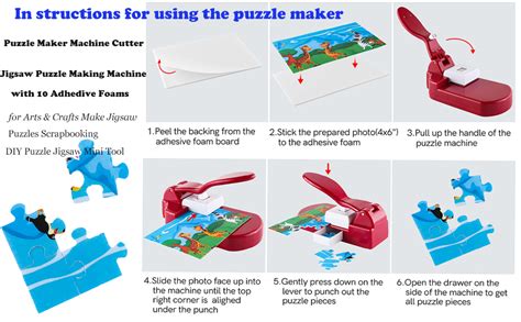 Puzzle Maker Machine Cutterjigsaw Puzzle Making Machine With 10