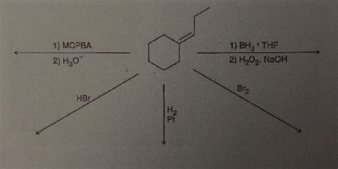 Solved H Bh Thf H O Naoh B Hbr Pi Chegg