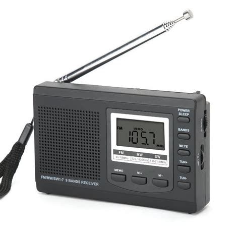 Cikonielf radio AM FM Récepteur FM MW SW Mini Radios Portable avec