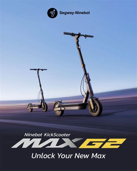 Ninebot By Segway Kickscooter Max G2