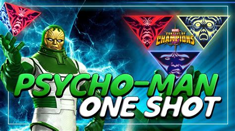 Mcoc Psycho Man One Shot Marvel Şampİyonlar Turnuvasi Youtube