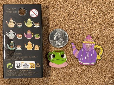 Loungefly Disney Princess Teacup Set Blind Box Pins Rapunzel Pascal