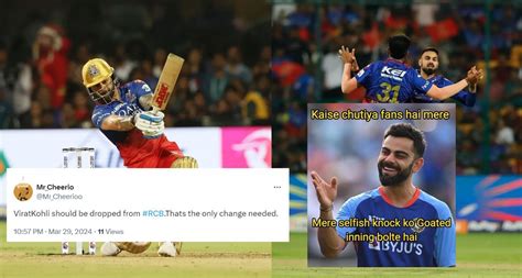 Kkr के खिलाफ Ipl 2024 में Rcb की हार के लिए विराट कोहली को ठहराया गया