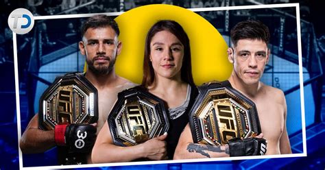 Ufc Qui Nes Son Los Mexicanos Que Se Han Coronado Como Campeones De