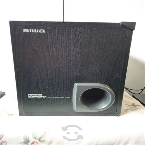 Subwoofer Activo Aiwa Amplificador OFERTAS Mayo Clasf