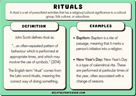 50 Examples of Rituals (Sociologist Explains) (2025)