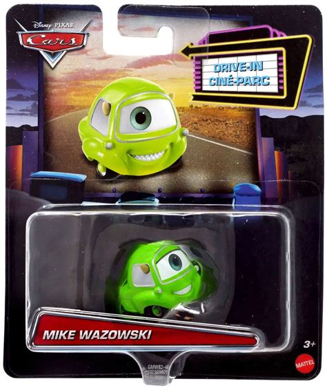 Disney Pixar Cars Drive-In Mike Wazowski 155 Diecast Car Mattel Toys ...