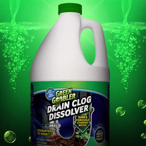 Liquid Clog Remover By Green Gobbler Drain Toilet Clog Remover