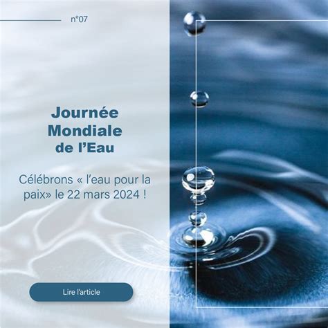 Journée Mondiale De Leau Detect Fuites