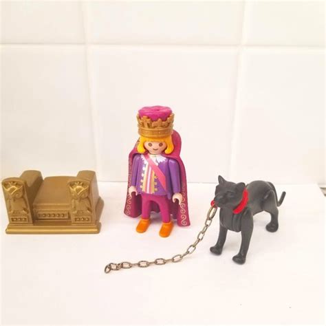 Playmobil Toys Playmobil King With Throne And Panther Poshmark