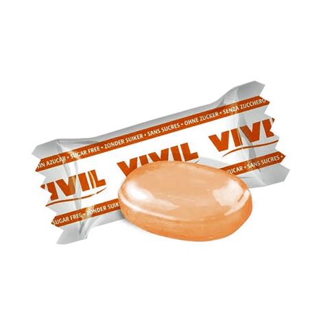 Pastilles Vivil Go T Orange Bonbons Sans Sucre